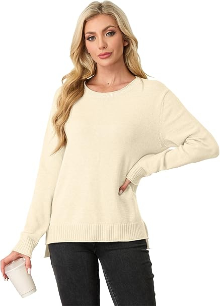 Bluza alba lejera pentru femei, cu maneci lungi, XL [2]