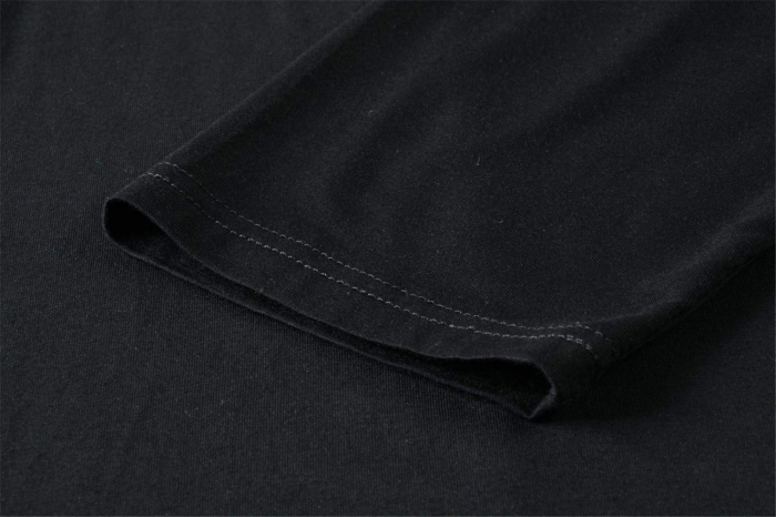 Bluza casual larga cu maneci lungi, negru S [3]
