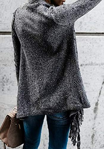Poncho damă versatil, model elegant, potrivit pentru sezonul rece – 2 moduri de purtare [3]
