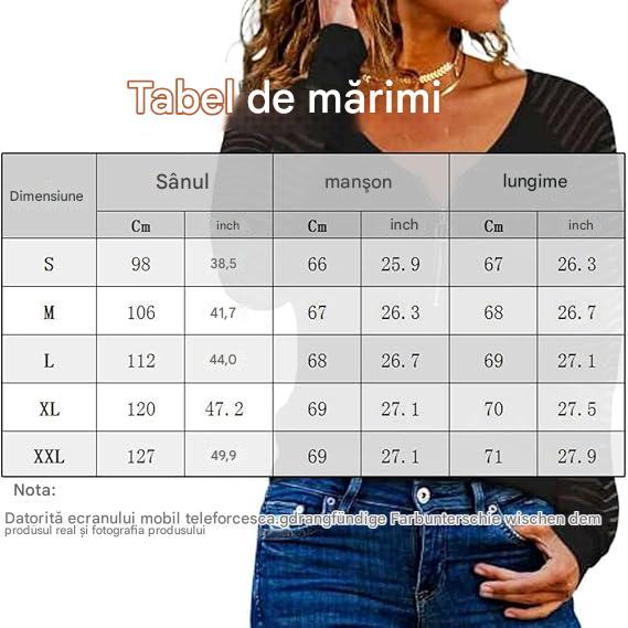 Bluza larga cu maneci lungi, cu fermoar 3/4, maro M [4]