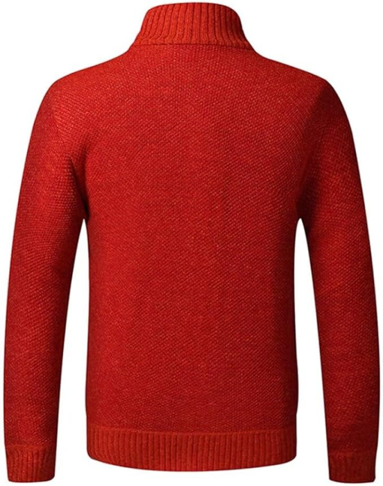 Bluza Rosie lejera pentru barbati, cu maneci lungi, hanorac cu fermoar S [3]