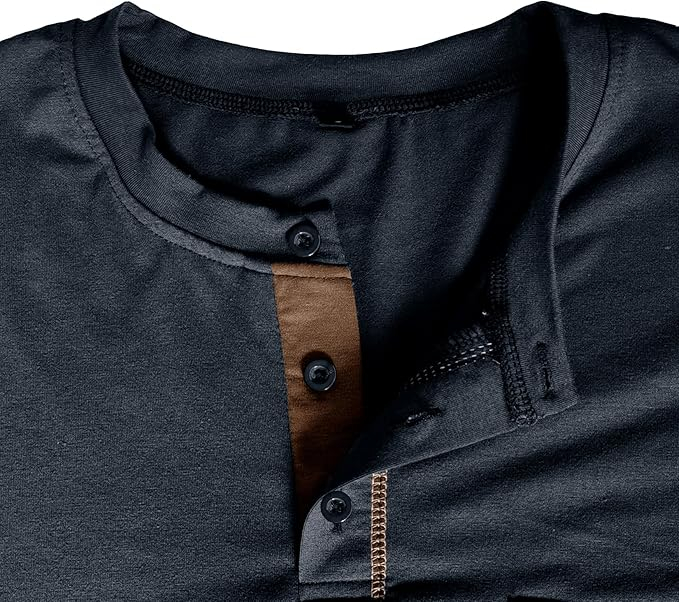 Bluza lejera pentru barbati, cu maneci lungi, pulover albastru 3XL [3]