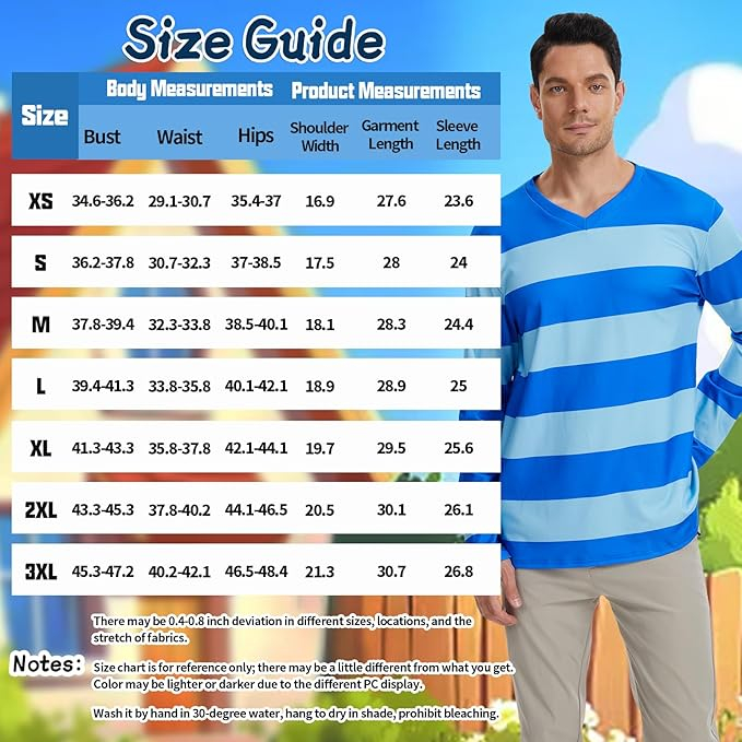 Bluza lejera pentru barbati, cu maneci lungi, pulover albastru 2XL [4]