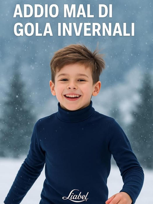 Bluza pe corp pentru copii, cu maneci lungi, albastru 10 ani [4]