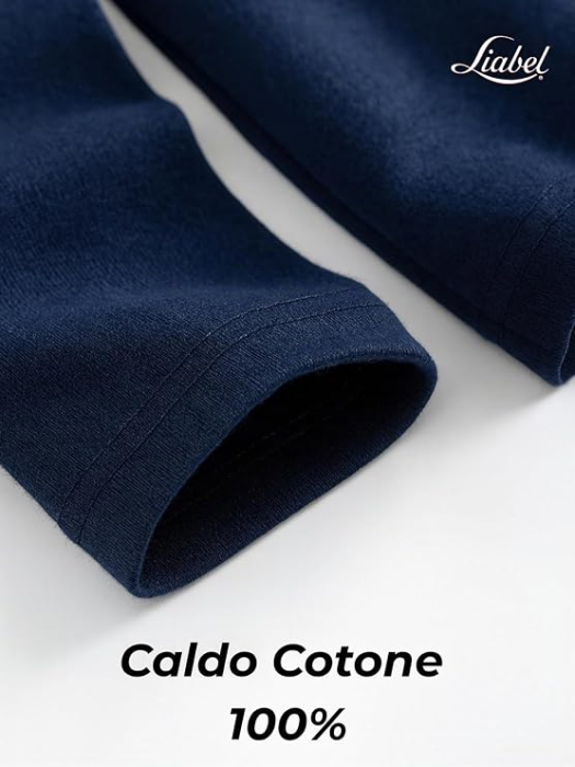 Bluza pe corp pentru copii, cu maneci lungi, albastru 10 ani [5]