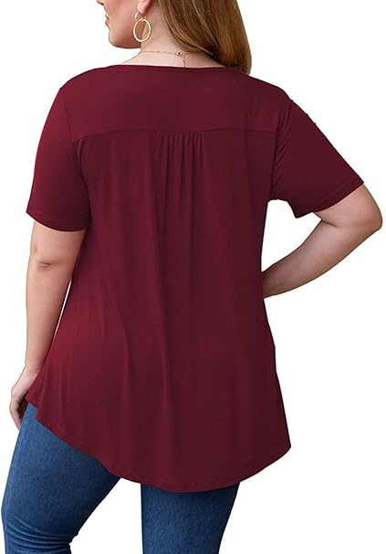 Bluza lejera pentru femei, maneci scurte, dantelate, Rosie M [3]