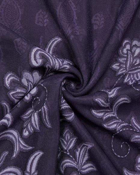 Bluza lejera pentru femei, subtire, respirabila, maneci scurte, violet M [5]