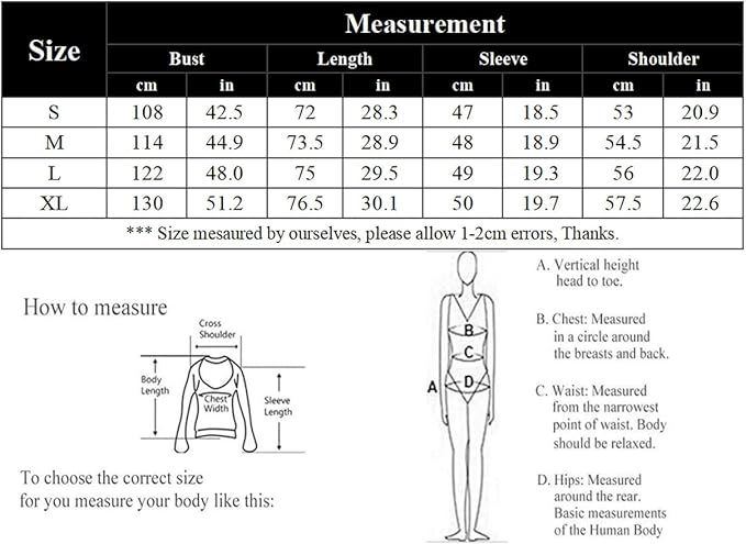Bluza lejera supradimensionata pentru femei, top cu maneci lungi, alb L [4]