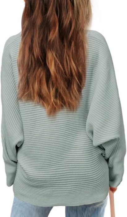 Bluza gri lejera, pentru copii, cu maneci lungi, pulover casual 6-8 ani [2]