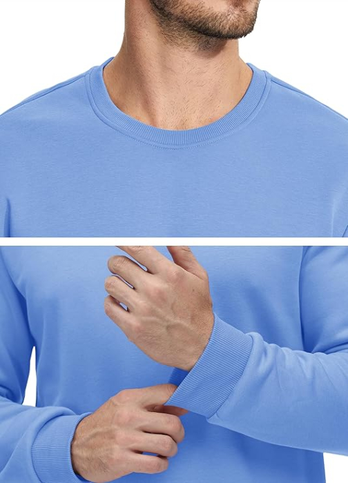 Bluza albastra captusita, respirabila, pentru barbati, protectie UV, XL [4]