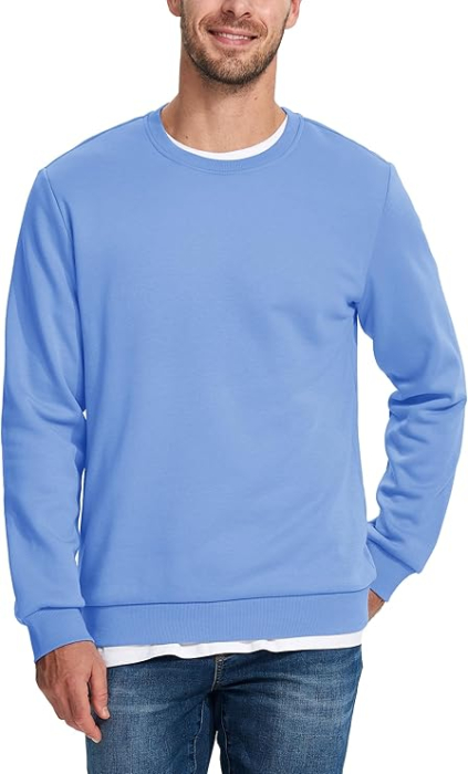 Bluza albastra captusita, respirabila, pentru barbati, protectie UV, L [2]