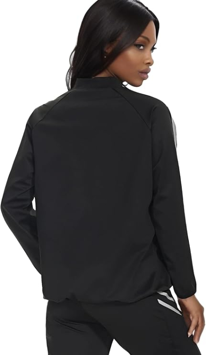 Bluza sport, cu maneca lunga, pe corp, pentru slabit S [3]