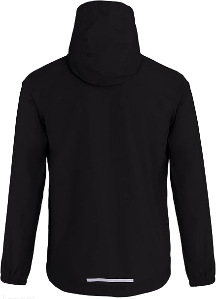 Bluza sport impermeabila pentru baieti, pentru alergare, neagra 8-10 ani [2]