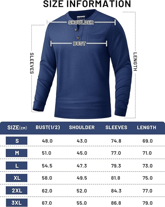 Bluza pe corp din bumbac, respirabila, pentru barbati, protectie UV, buzunar, L [6]