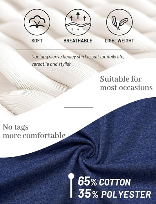 Bluza pe corp din bumbac, respirabila, pentru barbati, protectie UV, buzunar, L [3]