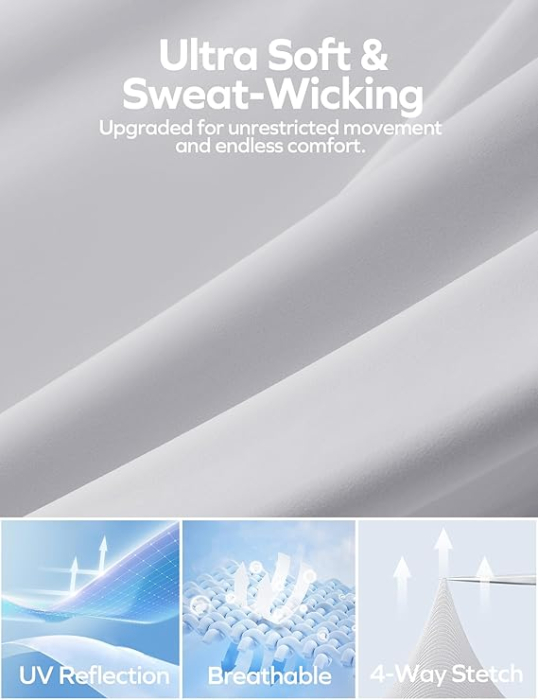 Bluza sport respirabila pentru barbati, pe corp, protectie UV, buzunar, M [3]