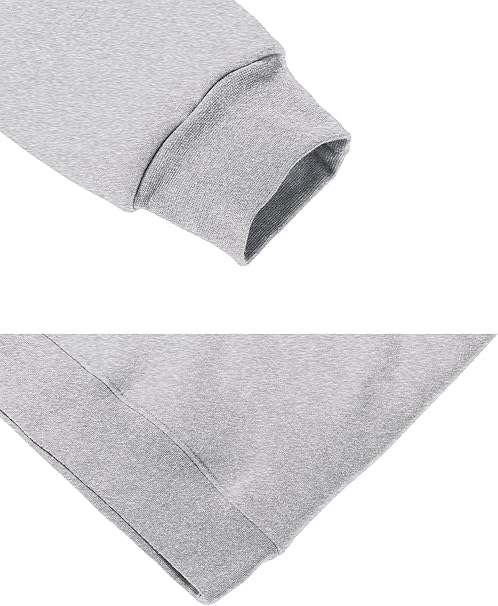 Bluza termica lejera pentru barbati, cu maneci lungi, pulover gri 2XL [4]