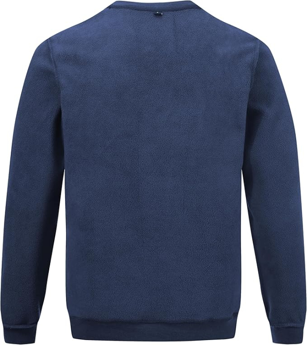 Bluza termica lejera pentru barbati, cu maneci lungi, pulover albastru L [2]