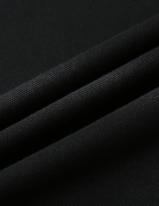 Tricou Polo Bărbați cu Mâneci Lungi, 100% Bumbac, Guler Oxford, Slim Fit, M [5]