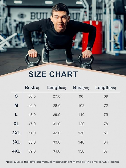 Bluze subtiri, elastice pentru sport barbati, set 3 bucati, marimea XXL [7]