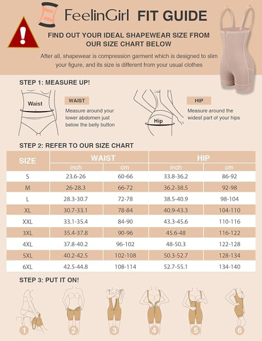 Body modelator corporal pentru femei, crem , 2XL [3]