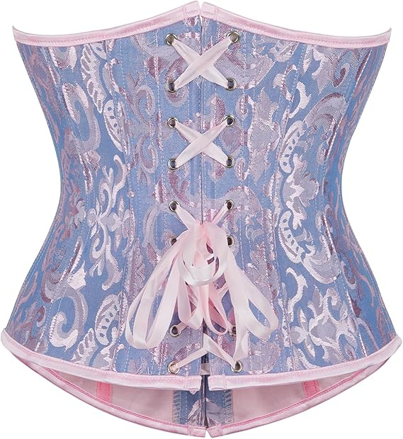 Corset modelator corporal pentru femei, Roz XL [4]