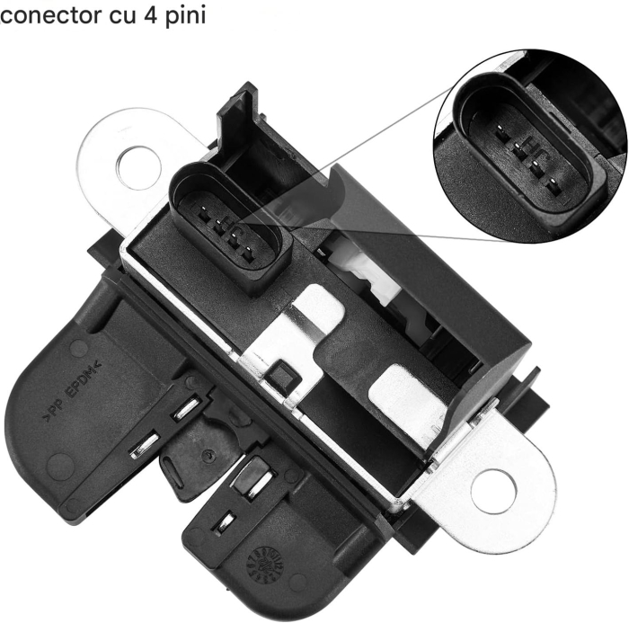 Broască Portbagaj Gedlex pentru VW Golf 7 / Beetle, 4 Pini, OEM 5G6827505 [3]