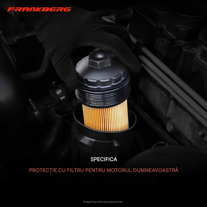 Răcitor Ulei Motor Frankberg cu Carcasă Filtru, Opel/Chevrolet 1.4 Benzină [2]