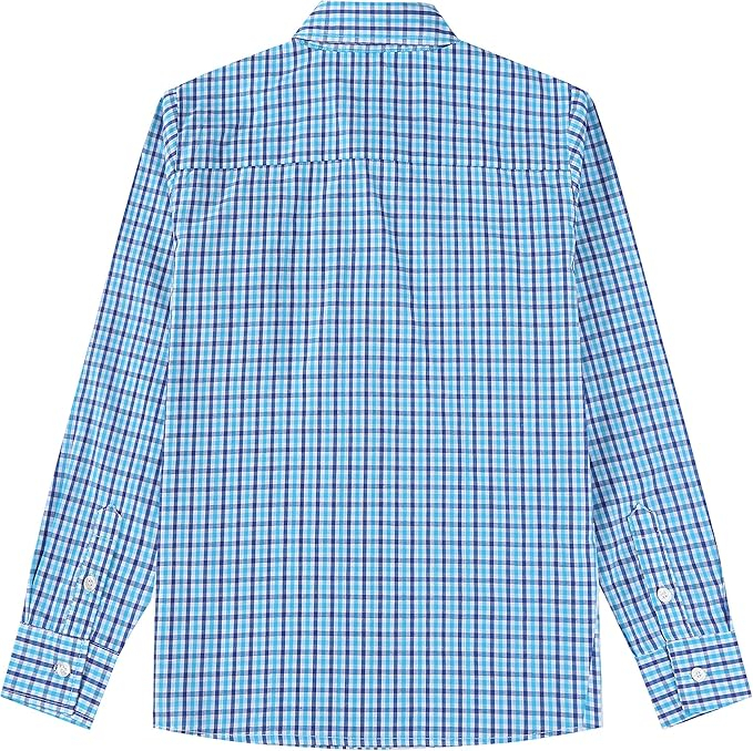 Cămașă albastra cu mânecă lunga pentru baieti 3-4 ani [5]