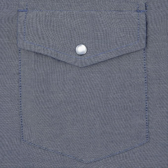Camasa Albastru inchis din denim, lejera, cu maneca scurta pentru barbati L [6]