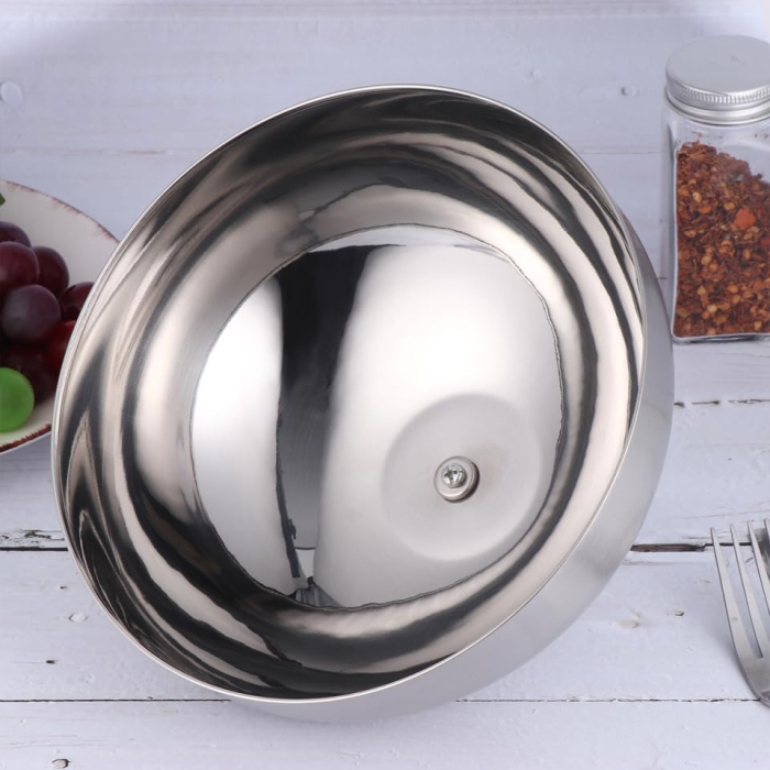 Capac alimentar din oțel inoxidabil 26x13 cm [5]