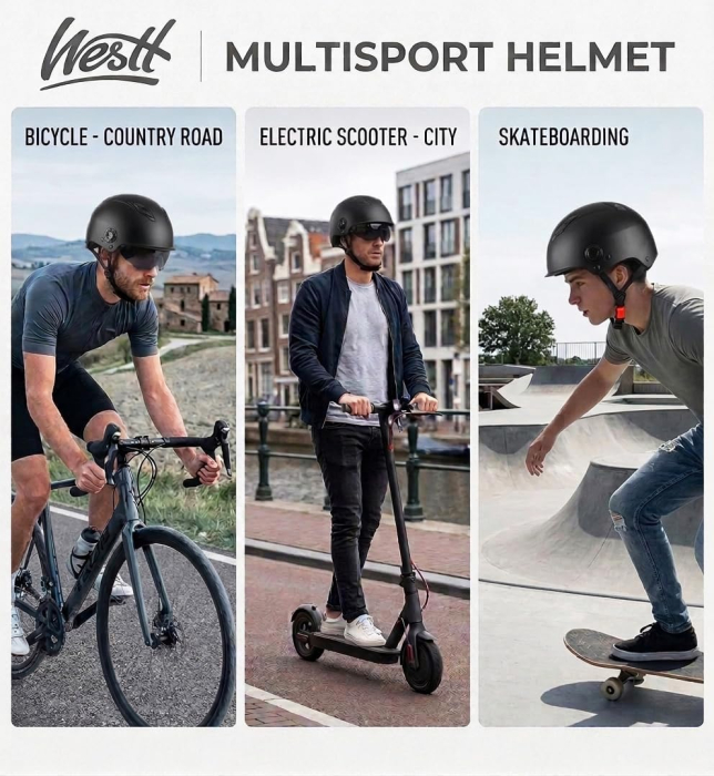 Cască Protecție XL, 59-62 cm, CE EN 1078, Vizieră Fumurie, ABS + EPS, 550 g, Zgariata [5]