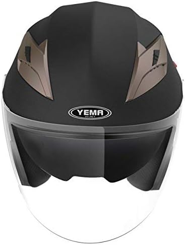 Casca neagra de protectie pentru motocicleta, scuter, dubla viziera marimea XL [3]