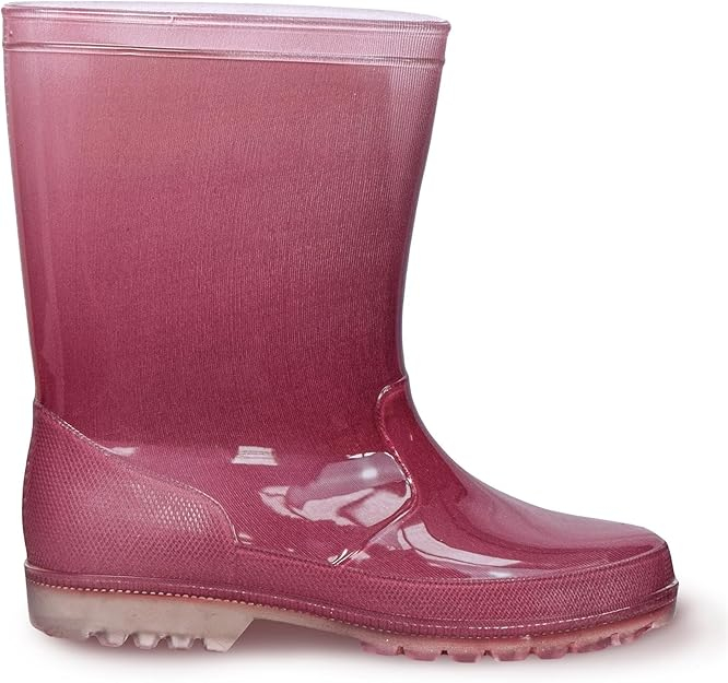 Cizme impermeabile din cauciuc pentru fete si baieti, visinii 34 [1]