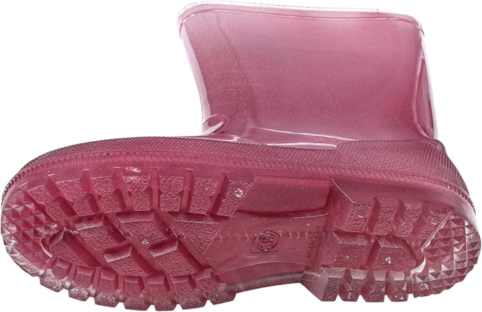 Cizme impermeabile din cauciuc pentru fete si baieti, visinii 34 [5]