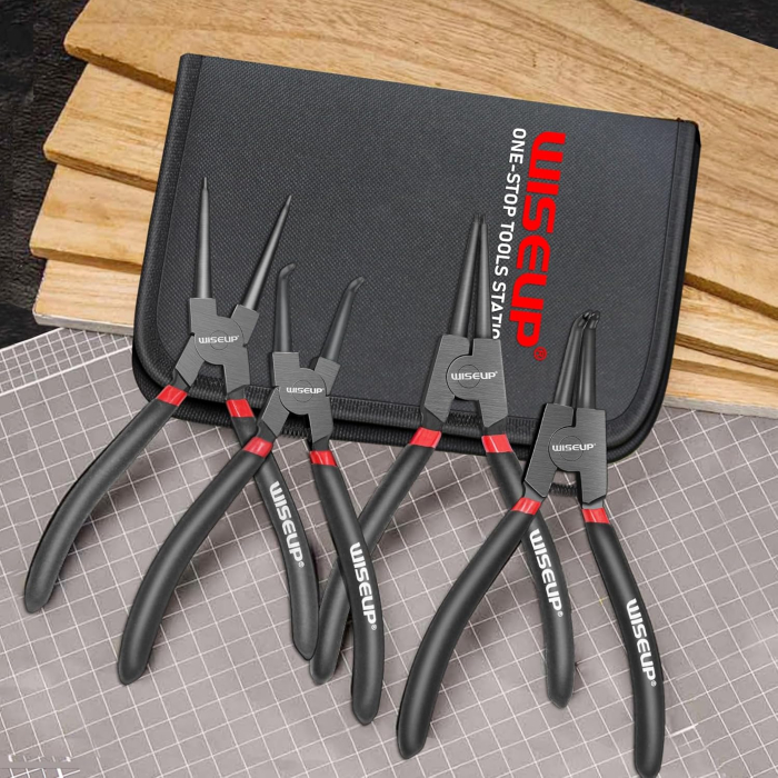Clesti 4 bucati 170  mm pentru sigurante elastice interior/exterior [6]