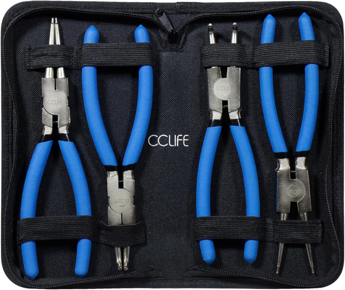 Clesti 4 bucati 225  mm pentru sigurante elastice interior/exterior [7]