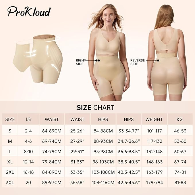 Colanti elastici scurti pentru sport femei, bej, 3XL [6]