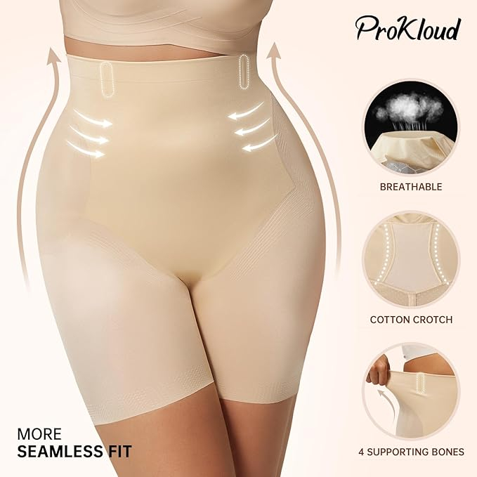 Colanti elastici scurti pentru sport femei, bej, 3XL [3]