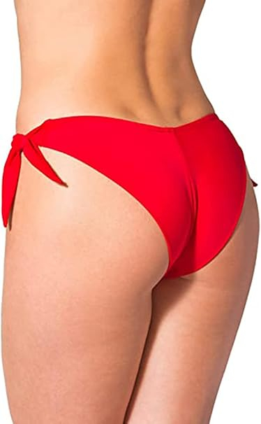 Costum de baie femei din 2 piese ajustabile rosu M [6]