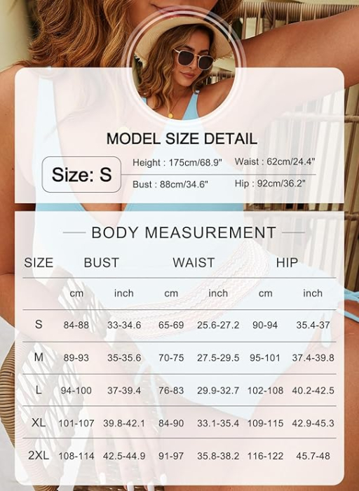 Costum de baie femei dintr-o bucata, cu control al abdomenului,  albastru L [6]