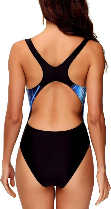 Costum de baie femei dintr-o bucata, Albastru S [5]