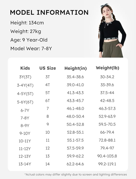 Costum pantaloni largi si top negru pentru fete 11-12 ani, 146-152cm [7]