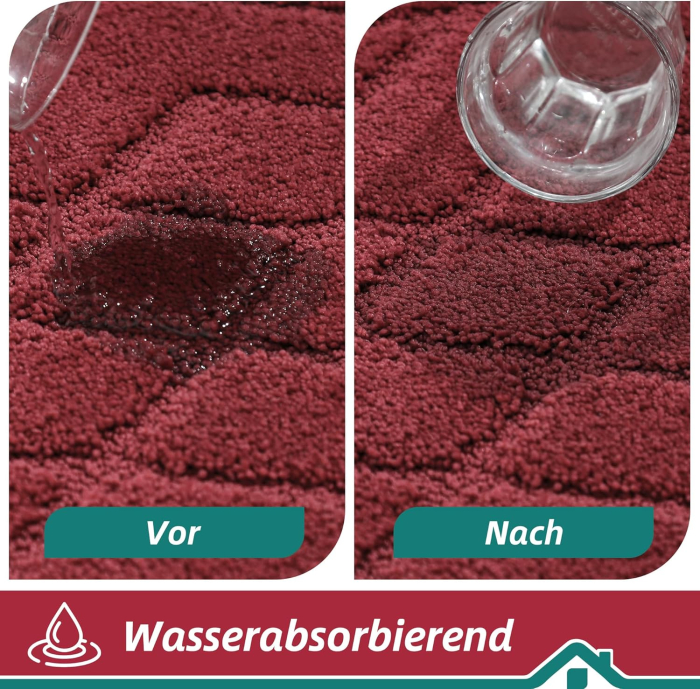 Covorașe de Bucătărie, Antiderapante, Absorbante, Moi set 2 buc,50X76cm + 50X122cm [5]