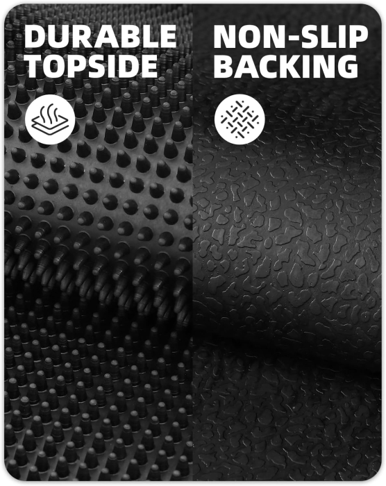 Covoraș flexibil de intrare, din cauciuc natural, anti-alunecare, 122 x 91,5 x 1,5 cm [5]