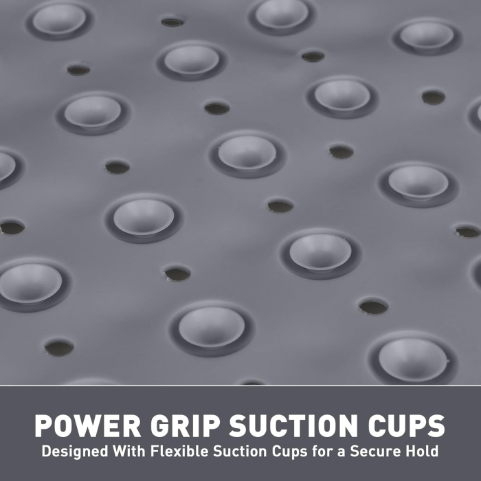 Covoraș de duș anti-alunecare 70x70 cm, semirotund [5]