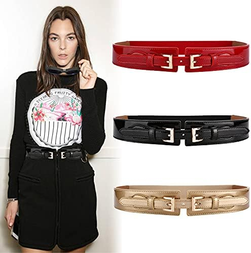 Curea eleganta subțire din piele lăcuită, 70x4 cm [5]