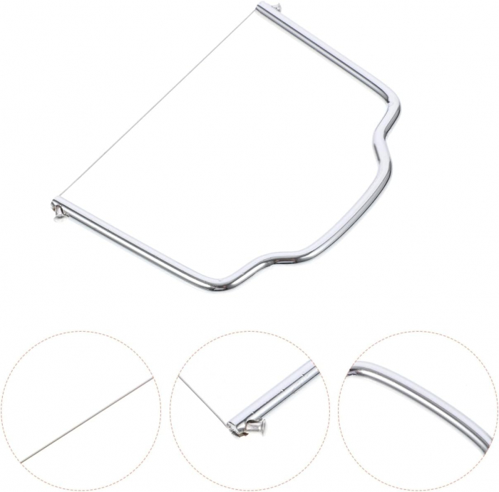Feliator de branza din otel inoxidabil, 10.2x7.5 cm set 2 bucati [9]