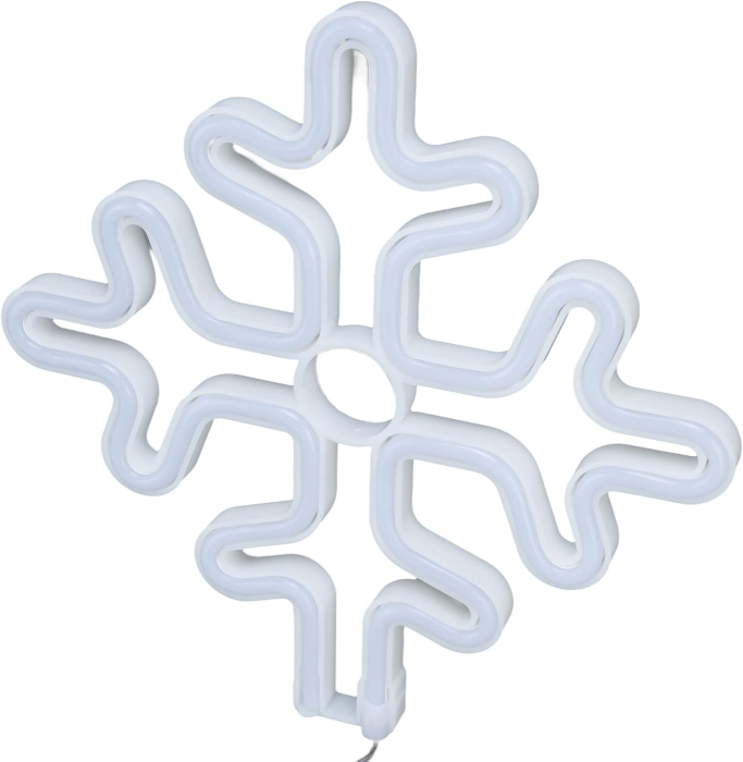 Decoratiune luminoasa impermeabila Fulg, 25x25.5 cm [4]