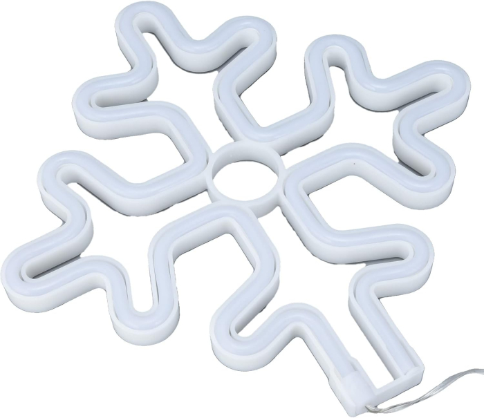 Decoratiune luminoasa impermeabila Fulg, 25x25.5 cm [2]